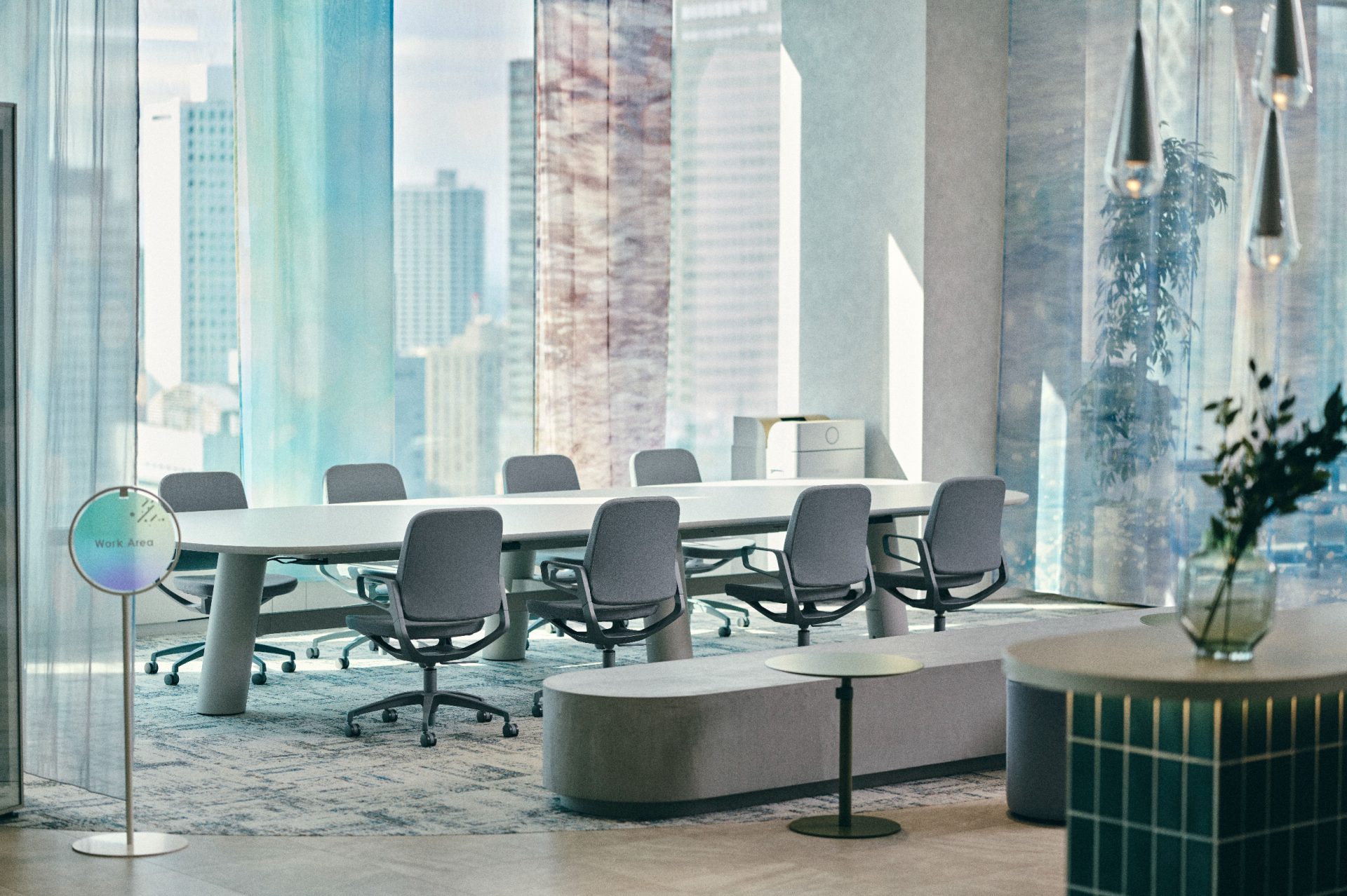 アイデアの源となる、共創空間