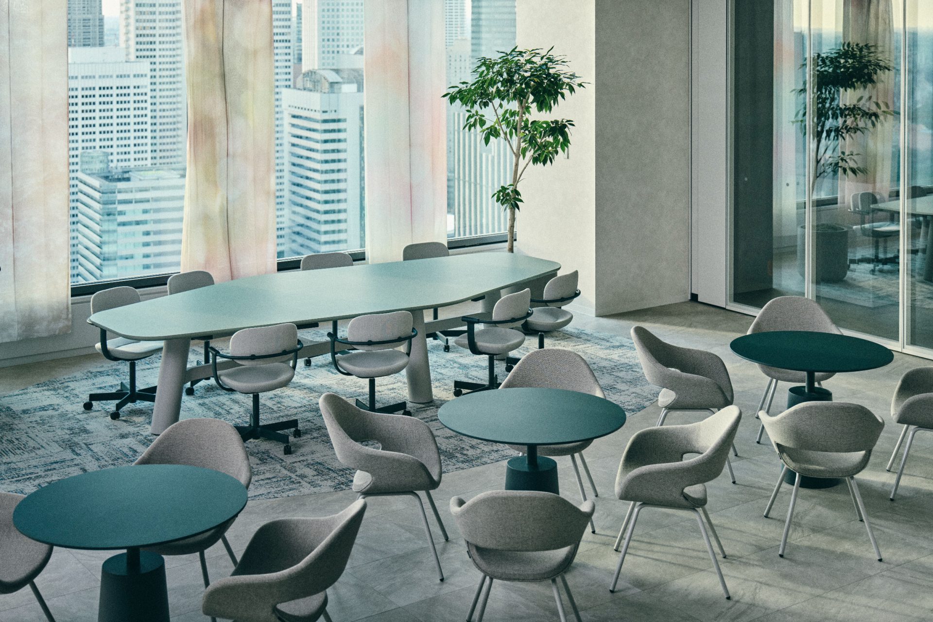 アイデアの源となる、共創空間