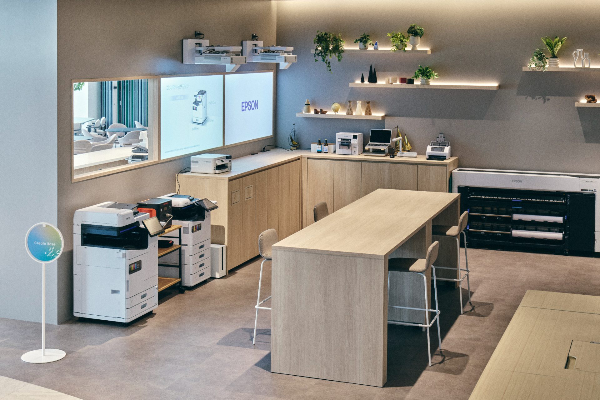 アイデアの源となる、共創空間